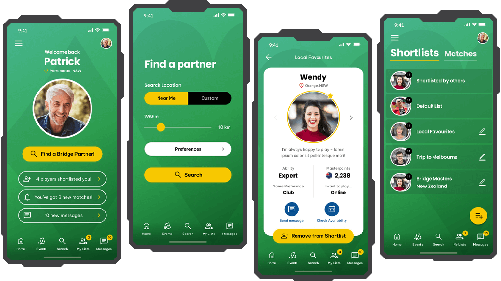 Bridge Partners App: Designing a User Experience from scratch